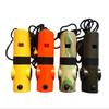 1Pc Outdoor Survival Supplies 7-in-1 Whistle Multi-functional Portable Emergency Compass Magnifying Glass Flashlight Thermometer