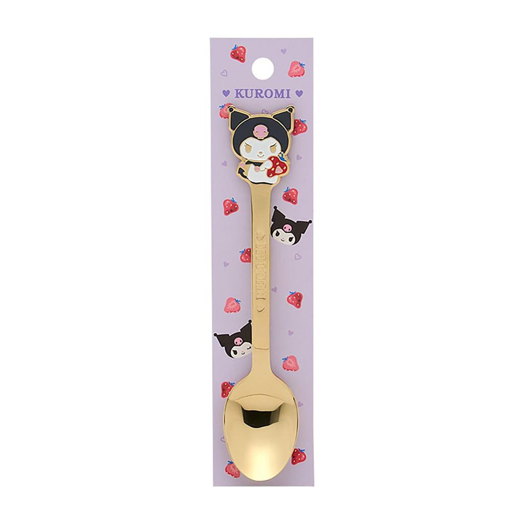 Sanrio Stainless Steel Kuromi Stainless Steel 313769 (SANRIO) Spoon, Design, Tableware, Cutlery,