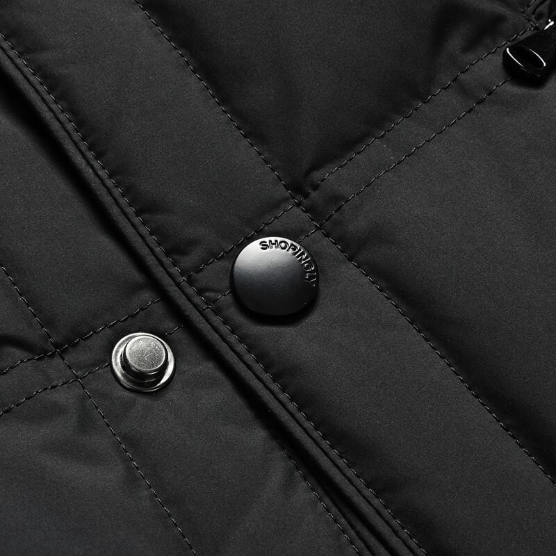 Xue Zhong Fei Men's Lightweight V-Neck Down Vest