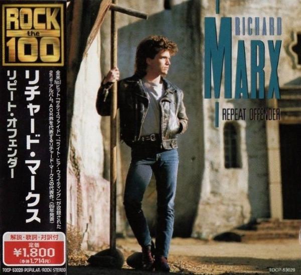 

CD РИЧАРД МАРКС - Repeat Offender TOCP53029 Capitol Records 1999 Япония Рок Б/У