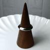 Used 313 Baccarat Fleur de Psideric Crystal Ring
