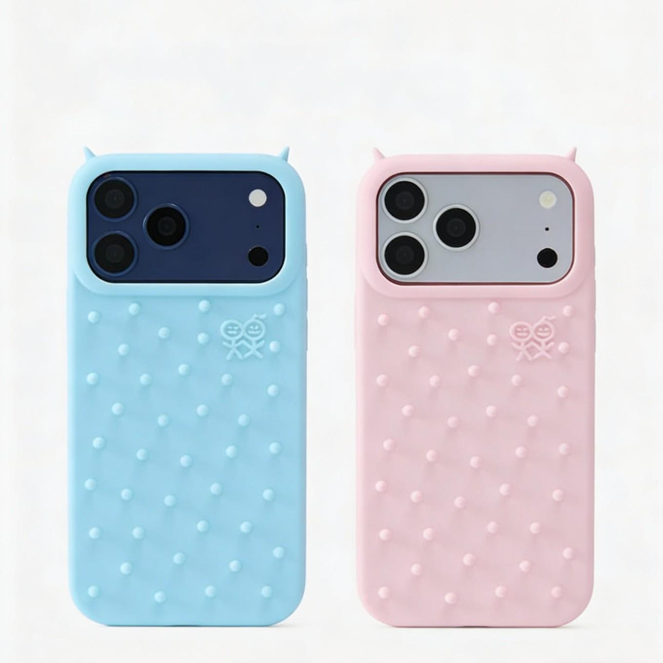 

Little Devil Decompression Horns iPhone 14/15/16/17 Pro Max Case For iPhone 16 Pro Max