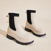 Women's Chelsea elastic rain shoes medium and high waterproof and non-slip rain boots can be worn outdoors in the rain