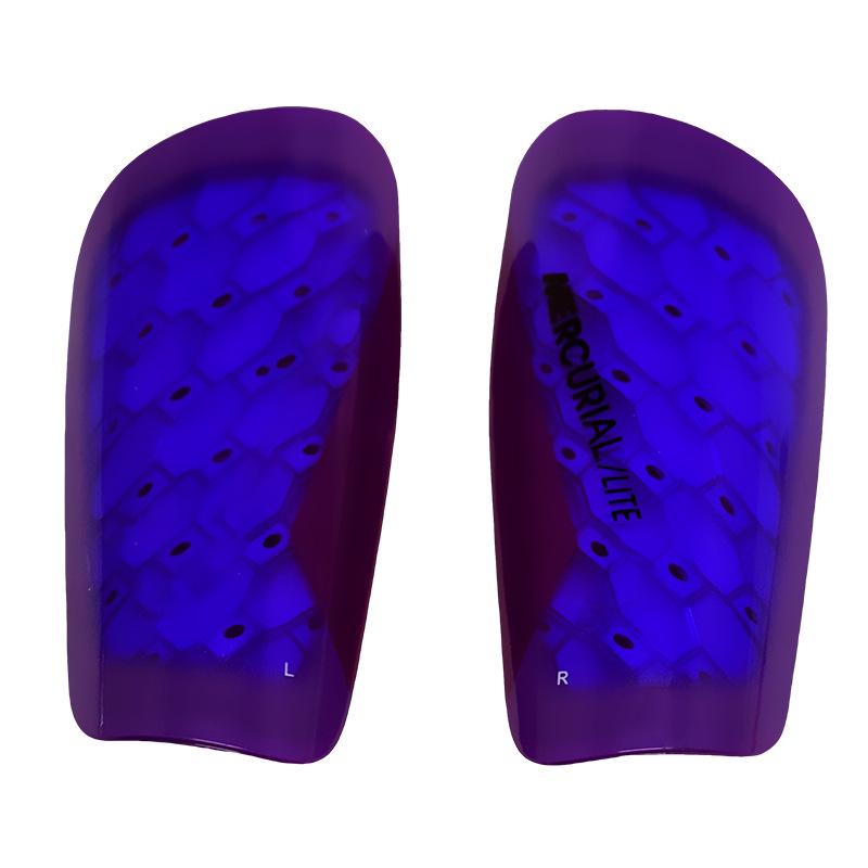 

Adult & Kids Football Shin Guards with Calf Protection - Insert-Type Training Gear синий