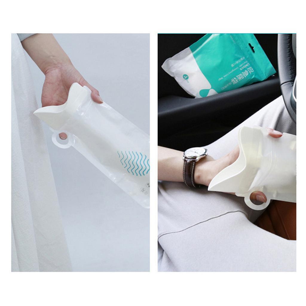 Emergency Urinal Bag Large Capacity Unisex Use Leakage Proof Odor Free Portable Disposable Camping Pee Bag 4 Pcs