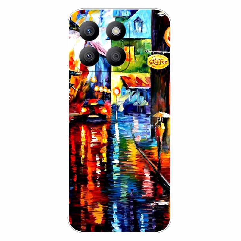 For Honor X8b Case Silicone Soft TPU Fashion Owl Lion Animal Bumper Cover for Huawei Honor X8b Case HonorX8B Shockproof Shells