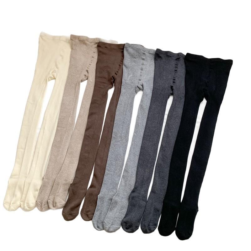 Wool Socks Simple Vertical Stripes Slimming Pantyhose Warm Wool Leggings