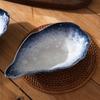 Japanese Kiln Shell Plate Creative Retro Style Irregular Plate Restaurant Small Dish Sushi Sashimi Cold Dish Plate
