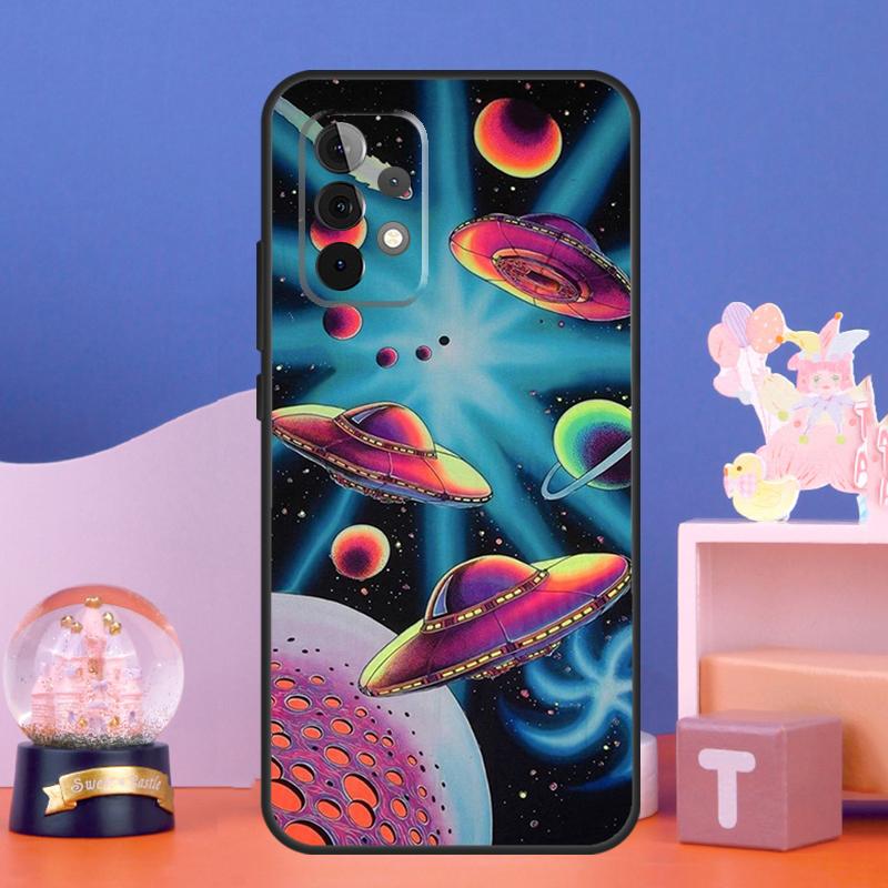 Psychedelic Trippy Case For Samsung Galaxy A56 A36 A26 A16 A06 A13 A33 A53 A15 A35 A55 A34 A54 A52 A12 A32 A17