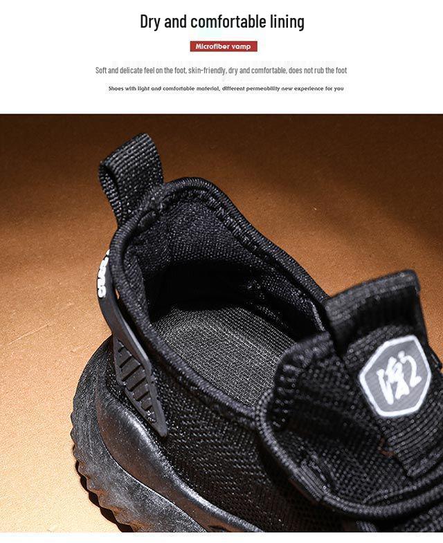 Teen Men's Trendy Sports Running Shoes - Casual Cloth Sneakers for Spring, Summer, Autumn