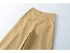 Spicy Girl Women's Early Spring Wide-Leg Pants: Fashionable, Simple, Versatile, American-Style Casual Straight-Leg Sports Pants
