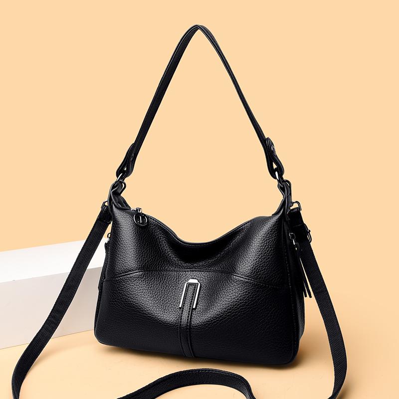 Women's Soft Pu Leather Purses and Handbags Luxury Shoulder Crossbody Bag Women Bags Designer Ladies Casual Messenger Sac A Main