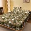 1 Fashion And Simple Modern Plant Animal Printed Matte Bed Sheet, Bedroom Printed Bed Cover, Bedding (Excluding Pillowcases)