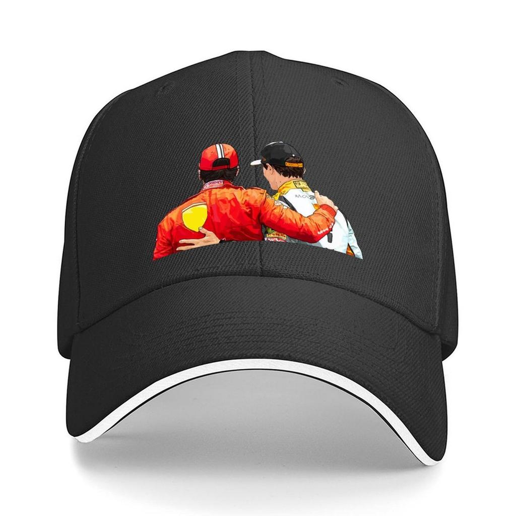 Carlos and Lando Monaco Podium Baseball Cap foam party Hat Kids Hat New In The Hat Uv Protection Solar FeUnisex Unisexs