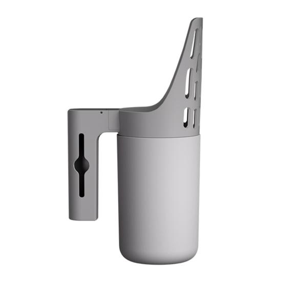 Cat Litter Scooper with Trash Container Integrated Detachable Litter Shovel Portable Kitty Poop Scooper with Holder