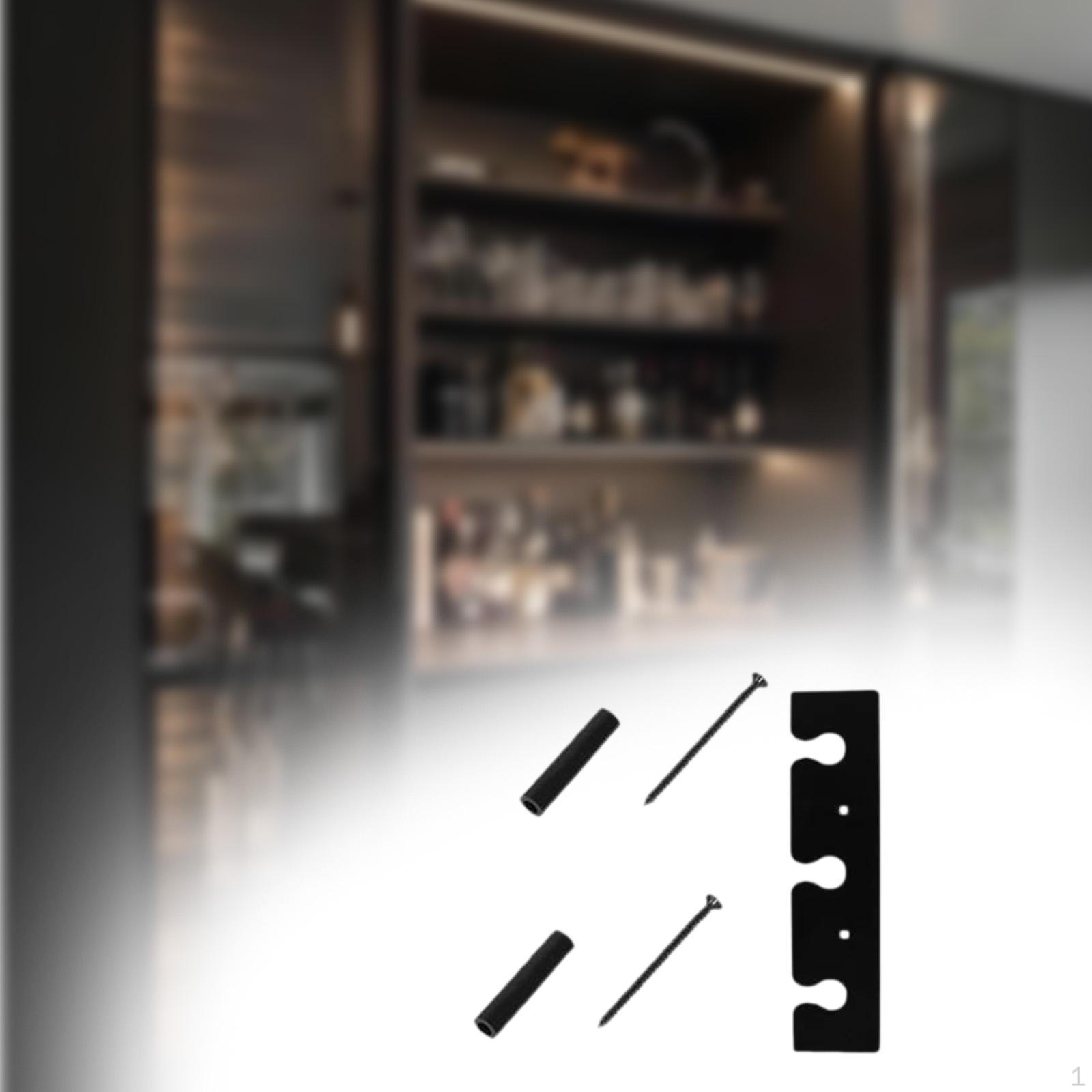 

Вешалка для хранения бокалов из алюминиевого сплава для кухни и столовой 3 Cups