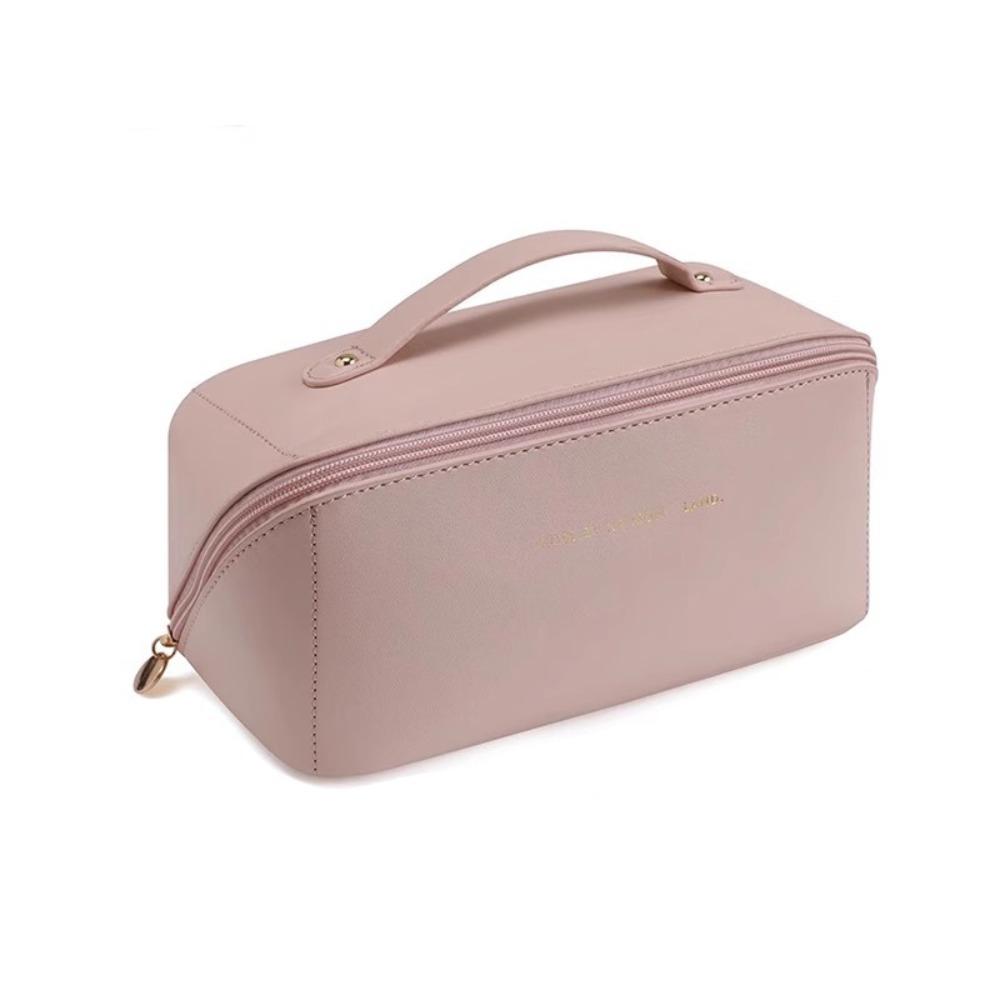 Portable Handheld Cosmetic Case Large Capacity Travel Toiletry Bag Pillow Makeup Bag  Travel