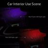2X Romantic LED Starry Sky Night Light 5V USB Powered Galaxy Star Projector Lamp for Car Roof Room Ceiling Decor Plug and Play
