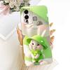 Casing For Infinix Hot 12 Play Cover X6816C X6816 Silicone Cat Dragon Pattern Case For Infinix Hot12 Hot 12 Play Shell Covers