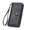 Portafoglio da donna in vera pelle Porta carte multiplo lungo Portafoglio RFID di grande capacità per borsa da donna per cellulare