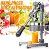 Stainless Steel Hand Press Fruits Squeezer Orange Lemon Juicer Lemon Fruit Pressing Machine Press Juicer 40 x 21 x 17 cm