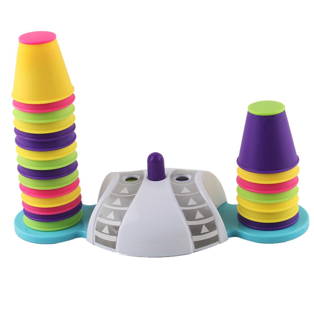 Cup Stacking Hand Speed Competitive Competition Training Intellectual Development Early Education Educational Toy Board Games Parent-Child Interaction