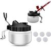 With Airbrush Hanger Spray Pen Cleaning Pot Metal Handle Waste Liquid Collector  Model Building