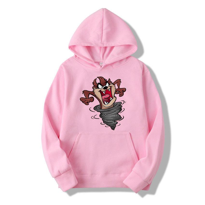 Taz-Mania Hoodie Men Women Sweatshirt Print Unisex Streetwear Hip Hop Style New Autumn Winter Fashion Hip Hop Tops Clothes Male