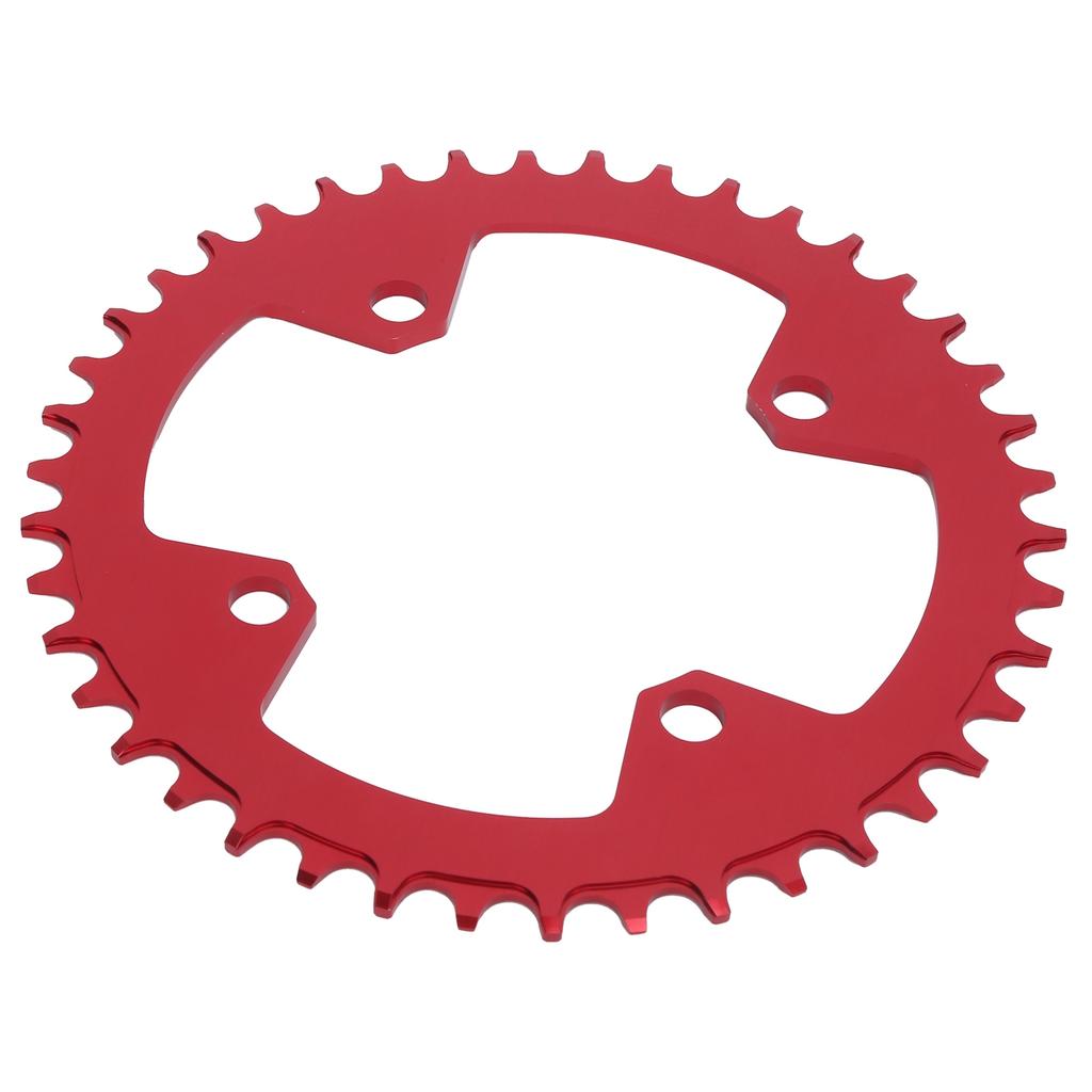 FMFXTR 104BCD Crankset Chainring Aluminum Alloy Positive and Negative 42T MTB Bicycle ChainringRed