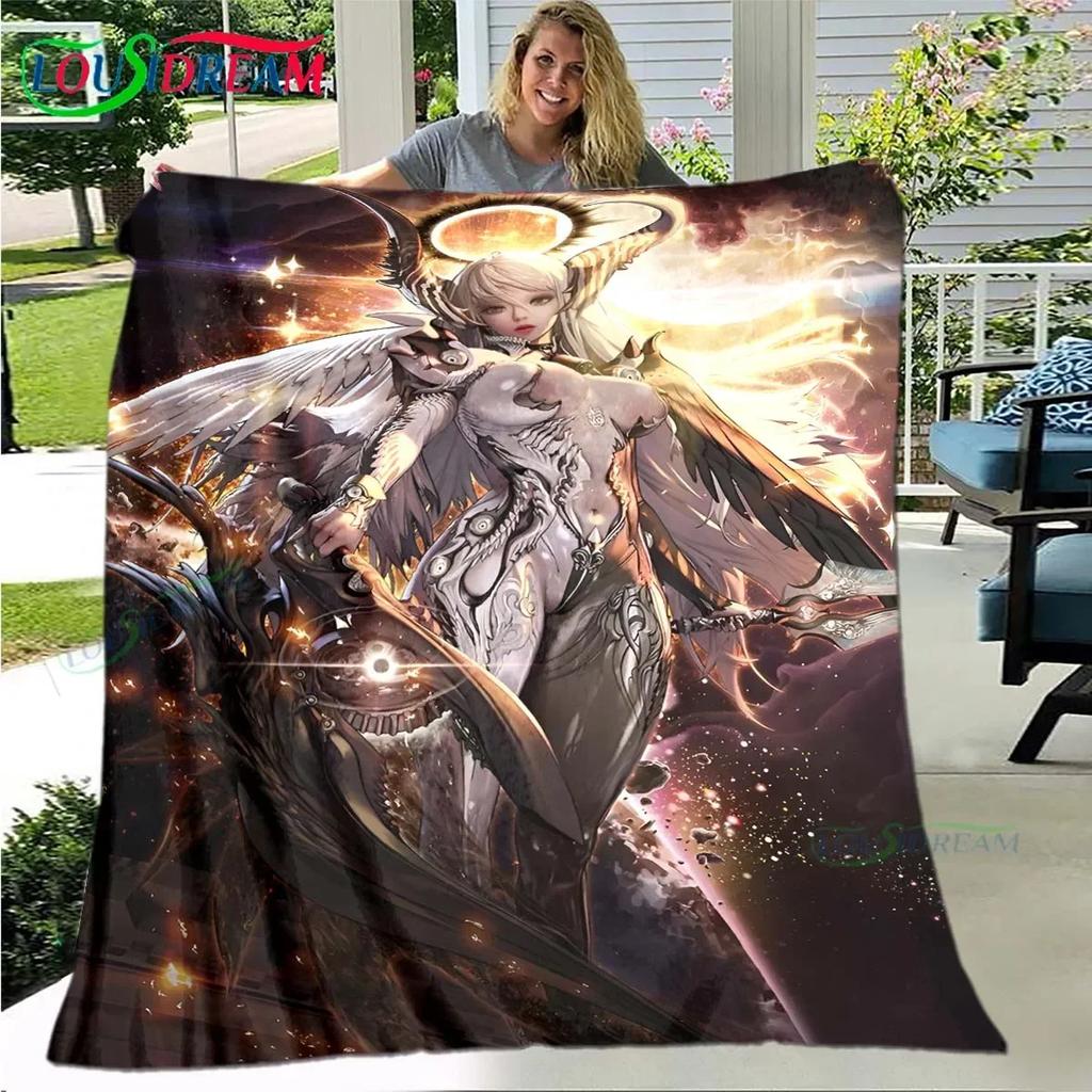 Fashion Game D-Destiny Child Four Seasons Blanket Sofa Cover Travel Bed Plush Blanket Travel Office Break Blanket Gift