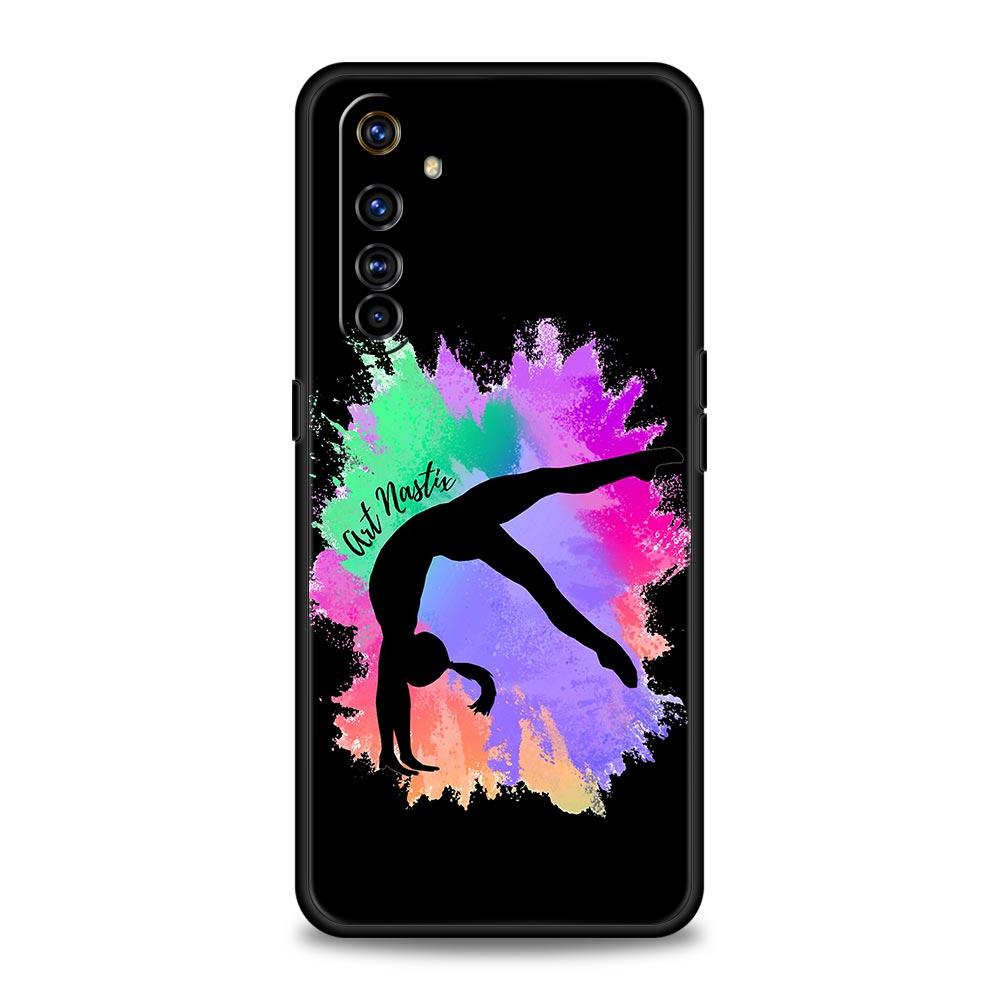 

Акварельный чехол для телефона с гимнастикой Для Realme 12 11 10 9 8 5G 7 6 GT5 GT3 GT2 Pro C21 C25 C35 Для Realme GT Neo 2 3 3T 5 Чехол Realme GT3