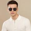 John Jacobs | Polarized & UV Protection Sunglasses For Men & Women | Full Rim Hexagonal Medium (Size-53) JJ S12470-C1