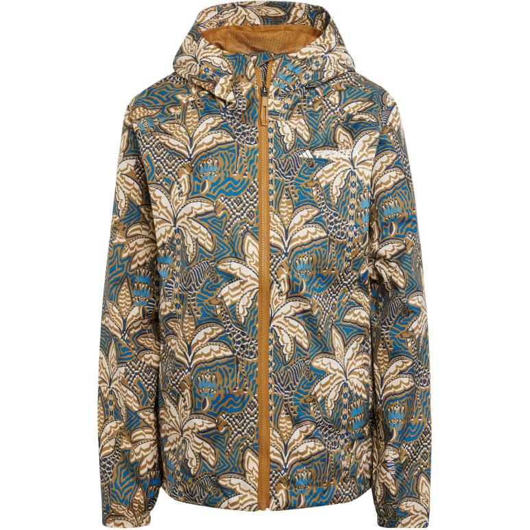 

Adidas Terrex Multi 2L Hooded Printed Long Sleeve Jacket Women Jacket Bronze Focus-Blue Crystal-Sand IY3789 M
