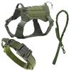 Tactical Dog Collar for Large & Medium Dogs - Thick, Non-Choking Military Design