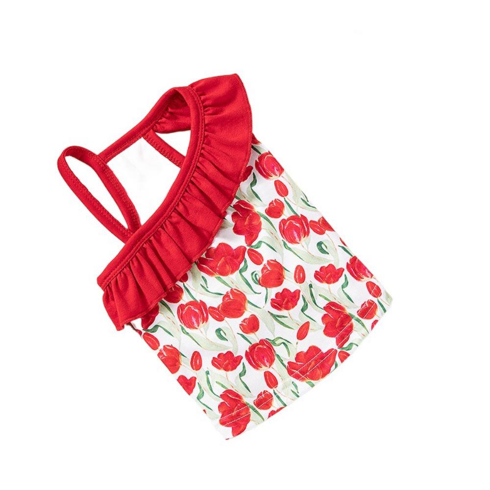 

Soft Pet Princess Dresses Cartoon Pattern Cat Suspender Skirt Dog Swimsuit for Puppy Small Animal L-Style 3