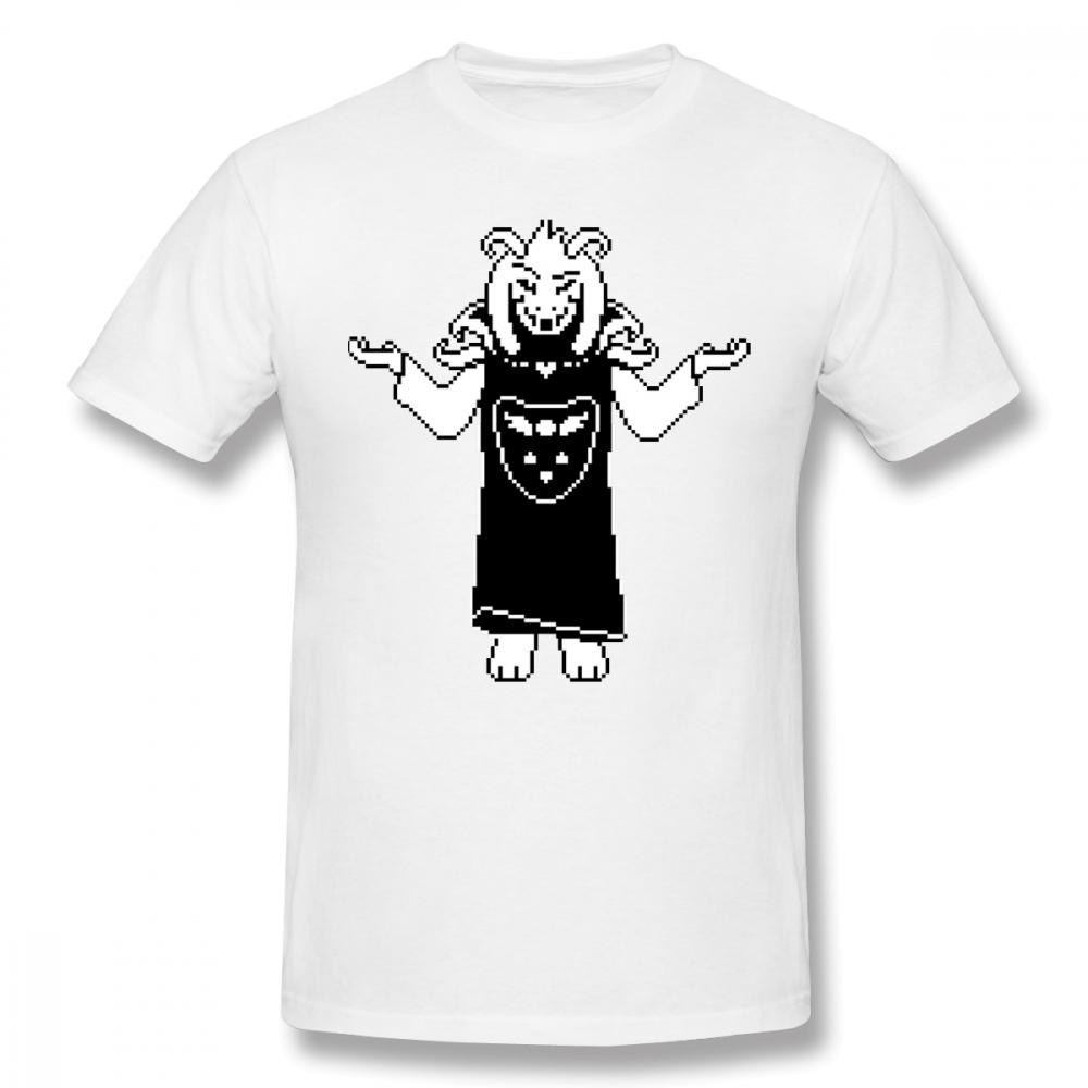 Dreamer T Shirt Undertale Asriel T-Shirt Short-Sleeve Male Tee Shirt Print Awesome Summer Cotton Tshirt Streetwear