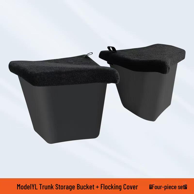 Tesla Model Y3 Upper Trunk Storage Box with Side Compartments