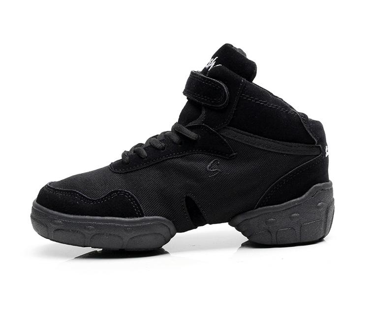 

Обувь для танцев Мужские Женские Кроссовки Танцевальные Современные Хип-Хоп Сальса Танцевальные Туфли Черные Холщовые Натуральная Кожа Дышащие Спортивные Мужские Шоу 34