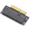 Adapter Card MSATA to 17+7PIN 2012 for OS X Converter with Expansion Rack Bracket