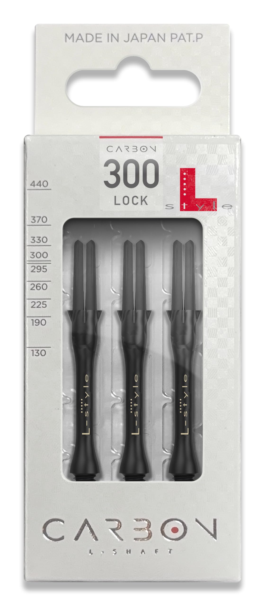 L-Style L-Shaft Carbon Rock Slim Shaft Carbon 300 (3 вала)