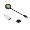 Sunset Projector Usb Led Decorative Light With Mobile Phone Adapter For Tiktok