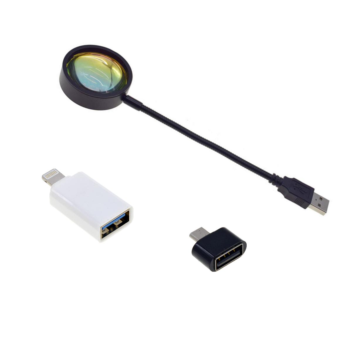 

USB лампа «Закат» для декора TikTok