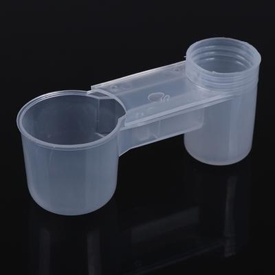 Plastic Pet Bird Drinker Feeder Water Bottle Cup Cat Chicken Pigeon