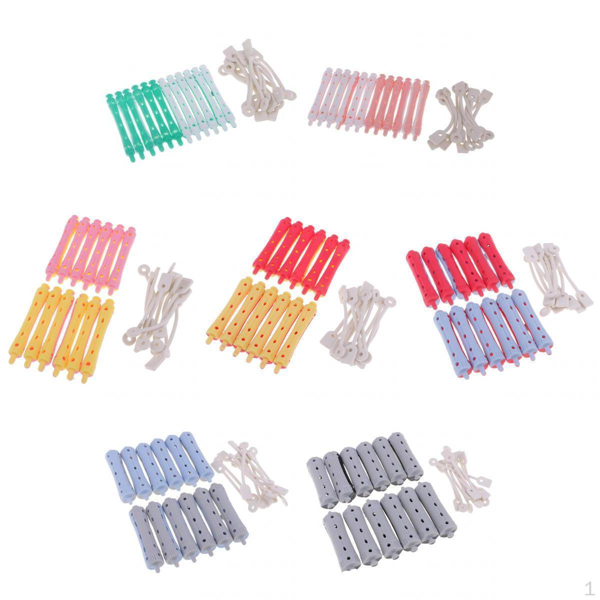 

72 шт. Парикмахерские бигуди для завивки волос Салонные DIY Инструменты для укладки