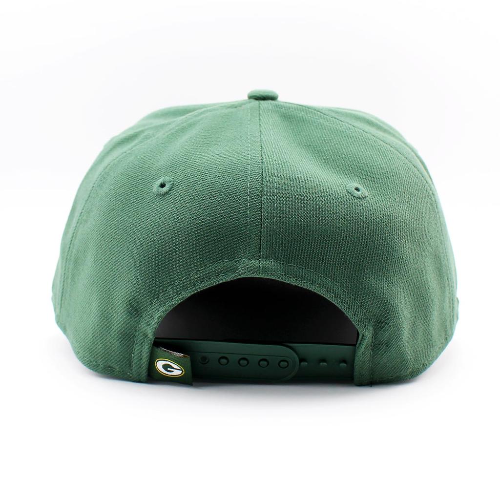 New Era Cap 9SEVENTY Stretch Snapback Green Bay Packers NFL STRETCH SNAPBACK CAP GREEN GREEN BAY PACKERS American Football Hat 970 [Used]