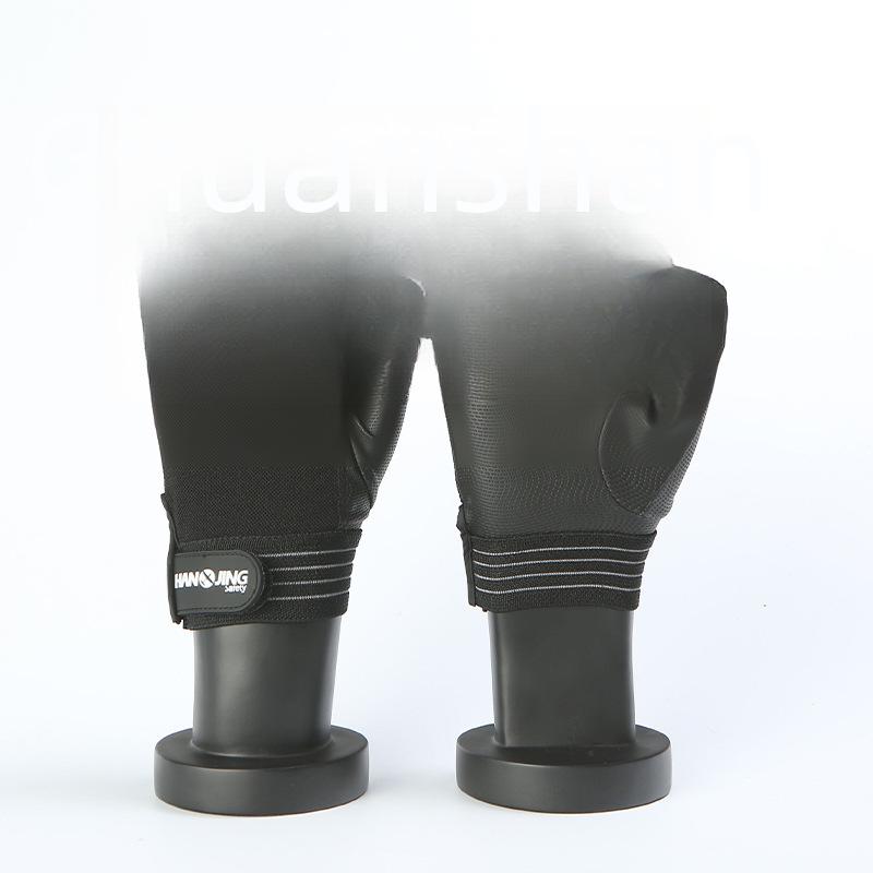 Hangjing Electric Shock Insulating Gloves: Thickened Gloves for Home and Industrial Use, 220V and 380V.