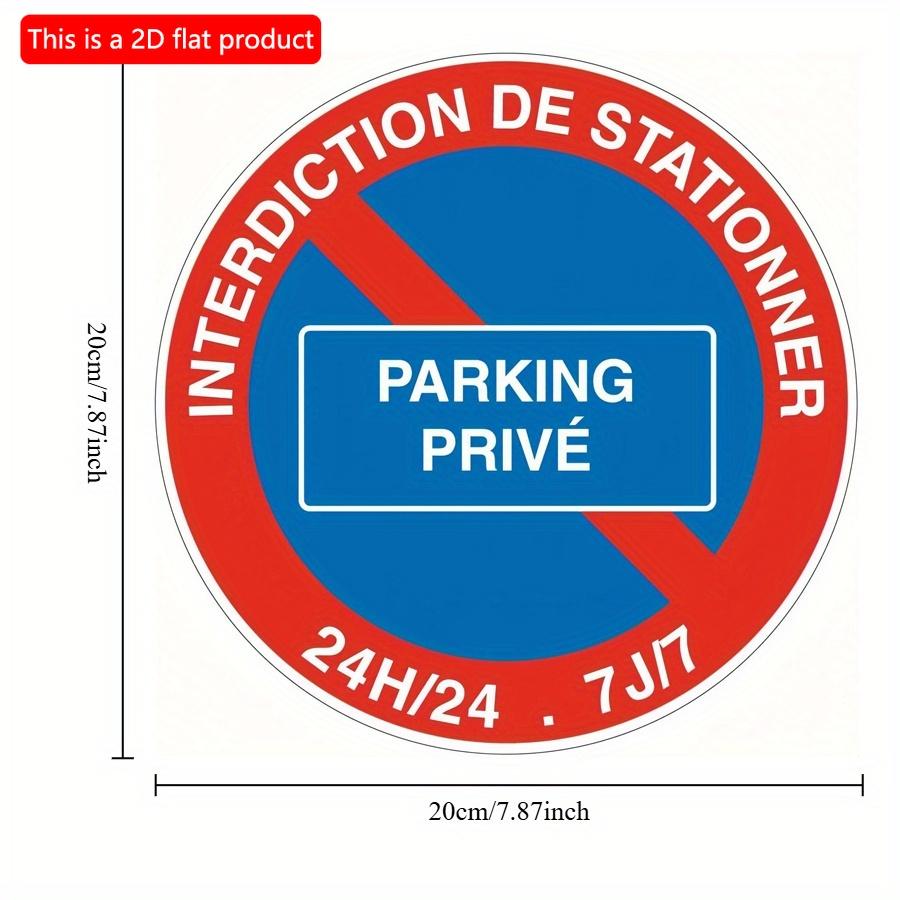 2d Flat 20*20cm No Sign Road Wooden Sign, Private Parking, for Home, Room, Farmhouse, Street, Shop, Garage, Bar, Garden, and Coffee House Decor.