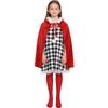 How The Grinch Stole Christmas Cindy Cosplay Costume For Girls With Soft Polyester Fabric For Holiday Performance