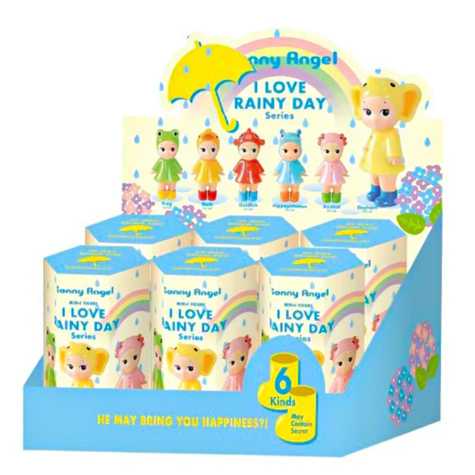S Angle I Love Rainy Day Series Blind Box Cute Mini Figure Anime Character Doll Model Decoration Toy Children Gift Surprise Box