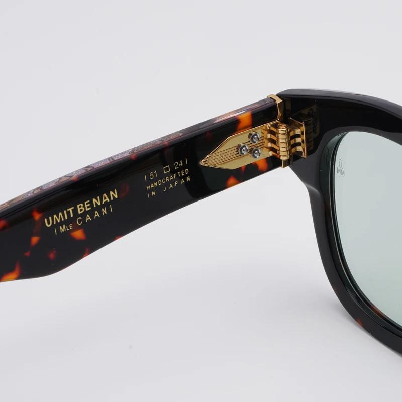 Acetat Sonnenbrille CAAN Herren Damen Ovaler Rahmen Top Qualität Luxus Mode Handgefertigt Japanisch Retro Outdoor Marke Brille UV400